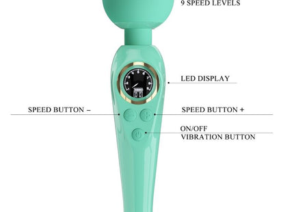 PRETTY LOVE - SKYLER GREEN WAND VIBRATOR - Wand-Vibrator