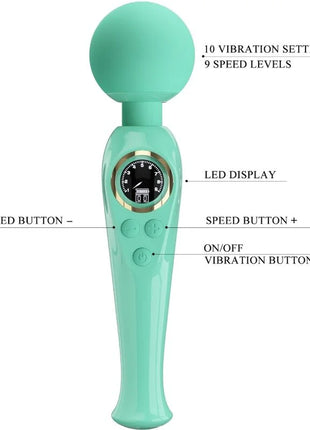 PRETTY LOVE - SKYLER GREEN WAND VIBRATOR - Wand-Vibrator