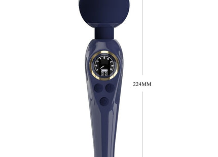 PRETTY LOVE - SKYLER VIBRATOR STAB BLAU - Wand-Vibrator