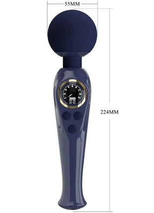 PRETTY LOVE - SKYLER VIBRATOR STAB BLAU - Wand-Vibrator