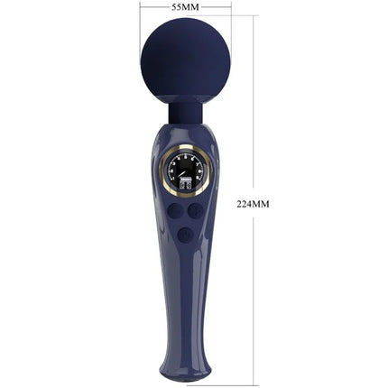 PRETTY LOVE - SKYLER VIBRATOR STAB BLAU - Wand-Vibrator