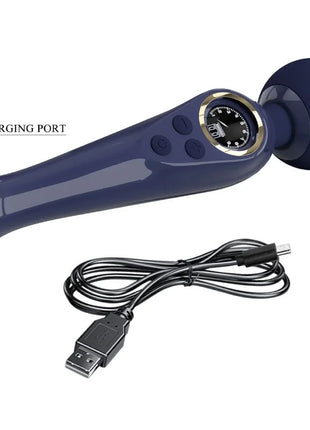 PRETTY LOVE - SKYLER VIBRATOR STAB BLAU - Wand-Vibrator