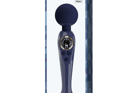 PRETTY LOVE - SKYLER VIBRATOR STAB BLAU - Wand-Vibrator