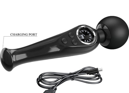 PRETTY LOVE - SKYLER VIBRATOR STAB SCHWARZ - Wand-Vibrator