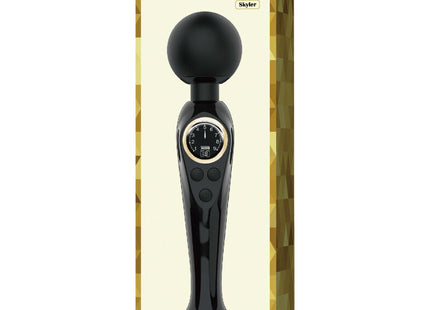 PRETTY LOVE - SKYLER VIBRATOR STAB SCHWARZ - Wand-Vibrator