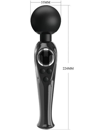 PRETTY LOVE - SKYLER VIBRATOR STAB SCHWARZ - Wand-Vibrator