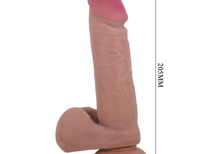 PRETTY LOVE - SLIDING SKIN SERIES REALISTISCHER DILDO MIT SLIDING SKIN SAUGNAPFLEISCH 20,5 CM
