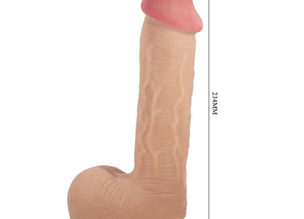 PRETTY LOVE - SLIDING SKIN SERIES REALISTISCHER DILDO MIT SLIDING SKIN SAUGNAPFLEISCH 23,4 CM