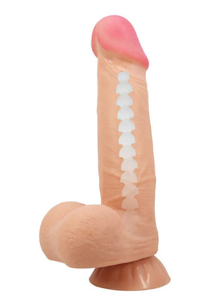 PRETTY LOVE - SLIDING SKIN SERIES REALISTISCHER DILDO MIT GLEITENDEM HAUT-SAUGNAP 21,8 CM