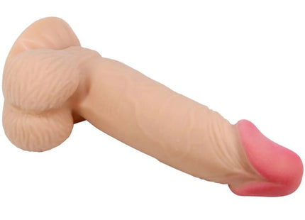 PRETTY LOVE - SLIDING SKIN SERIES REALISTISCHER DILDO MIT SLIDING SKIN SAUGNAPF 19,4 CM