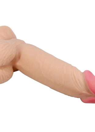 PRETTY LOVE - SLIDING SKIN SERIES REALISTISCHER DILDO MIT SLIDING SKIN SAUGNAPF 19,4 CM