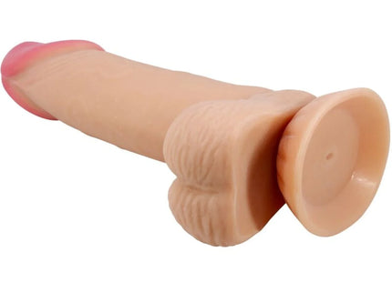 PRETTY LOVE - SLIDING SKIN SERIES REALISTISCHER DILDO MIT SLIDING SKIN SAUGNAPF 19,4 CM