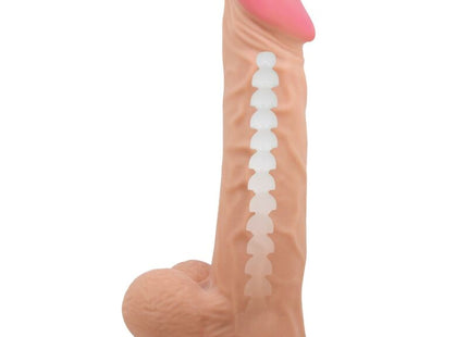 PRETTY LOVE - SLIDING SKIN SERIES REALISTISCHER DILDO MIT SLIDING SKIN SAUGNAPF 24 CM