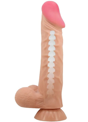 PRETTY LOVE - SLIDING SKIN SERIES REALISTISCHER DILDO MIT SLIDING SKIN SAUGNAPF 24 CM