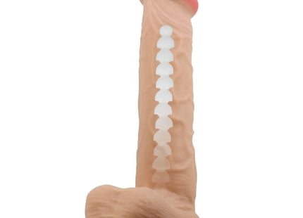 PRETTY LOVE - SLIDING SKIN SERIES REALISTISCHER DILDO MIT SLIDING SKIN SAUNAPF FLEISCH 26 CM