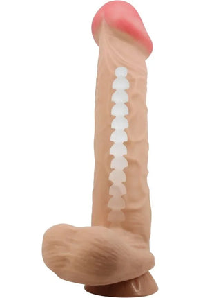 PRETTY LOVE - SLIDING SKIN SERIES REALISTISCHER DILDO MIT SLIDING SKIN SAUNAPF FLEISCH 26 CM