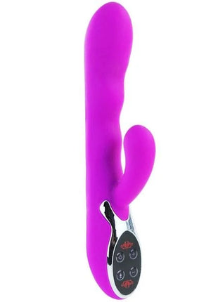 Vibrant lila silikon rabbit vibrator pretty love smart crazy plus mit ergonomischem design und chrombedienfeld