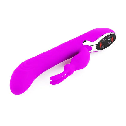 Vibrationsgerät pretty love smart hot plus in leuchtendem lila aus silikon mit ergonomischem design und viertasten-bedienfeld
