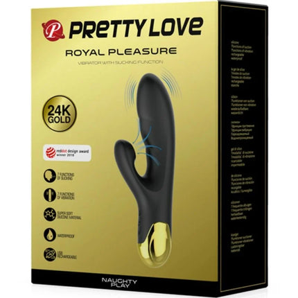 PRETTY LOVE - SMART NAUGHTY PLAY VIBRATION UND SAUGUNG - Klitorissauger mit Vibrator