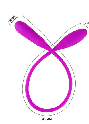 PRETTY LOVE - SMART - SNAKY VIBE VIBRATOR 7V + 3 TICKLING - Paar-Vibrator