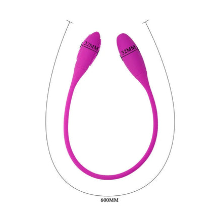 PRETTY LOVE - SNAKY DELUXE VIBRATOR 7 V - Anal-Vaginalvibratoren