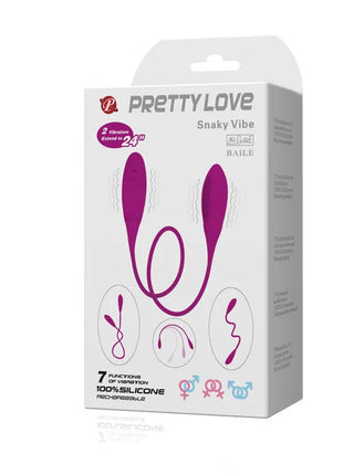 PRETTY LOVE - SNAKY DELUXE VIBRATOR 7 V - Anal-Vaginalvibratoren