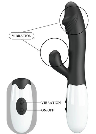 PRETTY LOVE - SNAPPY G-SPOT VIBRATOR SCHWARZ - G-Punkt Vibratoren