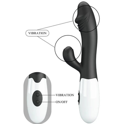 PRETTY LOVE - SNAPPY G-SPOT VIBRATOR SCHWARZ - G-Punkt Vibratoren
