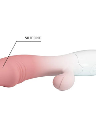Pretty love snappy rabbit vibrator in rosa mit 30 vibrationen und glattem gradient silikonfinish
