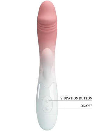 Pretty love snappy rabbit vibrator rosa silikon mit 30 vibrationsstufen und glattem, konischem design