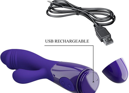 PRETTY LOVE - SNAPPY VIBRATOR & G-SPOT-STIMULATOR VIOLETT - Rabbit-Vibrator
