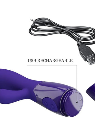 PRETTY LOVE - SNAPPY VIBRATOR & G-SPOT-STIMULATOR VIOLETT - Rabbit-Vibrator