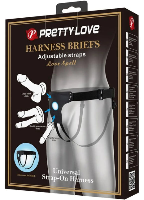 PRETTY LOVE - LOVE SPELL VERSTELLBARES GURT-GURT-ERGÄNZUNG - Strapon Gurte