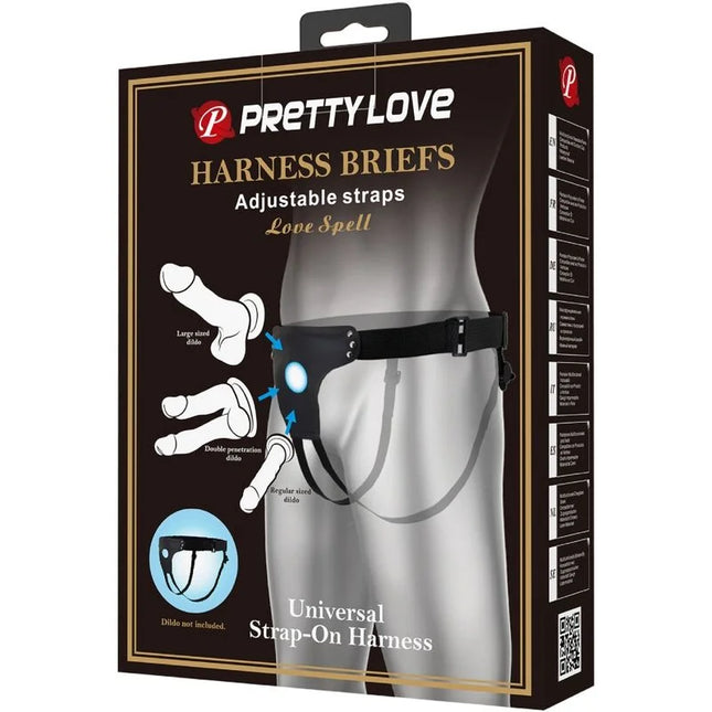 PRETTY LOVE - LOVE SPELL VERSTELLBARES GURT-GURT-ERGÄNZUNG - Strapon Gurte