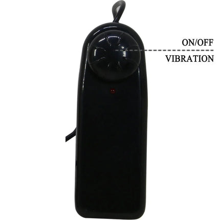 PRETTY LOVE - STARKS HARNESS SLIP MULTI-SPEED VIBRATION DILDO 17,5 CM HELLBRAUN - Vibrationsgurte