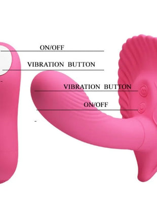 PRETTY LOVE - STIMULIERENDE SCHALE MIT FERNBEDIENUNG - G-Punkt-Vibrator