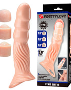 PRETTY LOVE – STRUKTURIERTE PENISHÜLLE MIT VERLÄNGERUNGEN