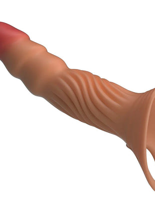 PRETTY LOVE – STRUKTURIERTE PENISHÜLLE MIT VIBRATION UND FERNBEDIENUNG