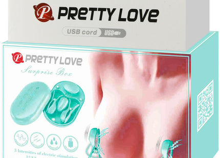 PRETTY LOVE - SURPRISE BOX BLAUE ELEKTROSTIMULATIONSPINZETTE