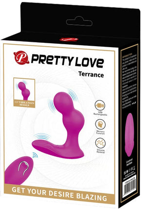 PRETTY LOVE - TERRANCE ANAL VIBRATOR MASSAGER MIT FERNBEDIENUNG - Prostata-Vibratoren