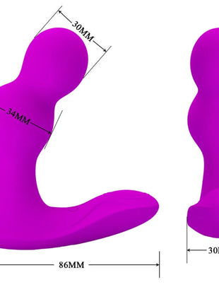 PRETTY LOVE - TERRANCE ANAL VIBRATOR MASSAGER MIT FERNBEDIENUNG - Prostata-Vibratoren