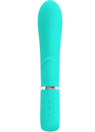 PRETTY LOVE - THOMAS MULTIFUNKTIONS-G-SPOT-VIBRATOR AQUA GREEN - Rabbit-Vibrator