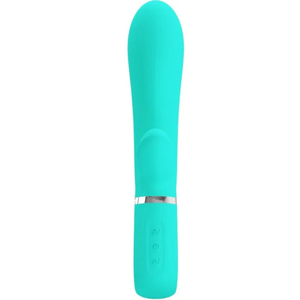 PRETTY LOVE - THOMAS MULTIFUNKTIONS-G-SPOT-VIBRATOR AQUA GREEN - Rabbit-Vibrator