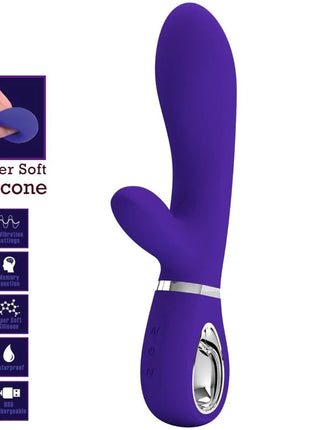 PRETTY LOVE - THOMAS MULTIFUNKTIONS-G-SPOT-VIBRATOR LILA - Rabbit-Vibrator