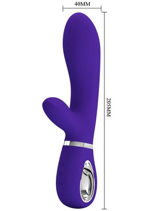 PRETTY LOVE - THOMAS MULTIFUNKTIONS-G-SPOT-VIBRATOR LILA - Rabbit-Vibrator