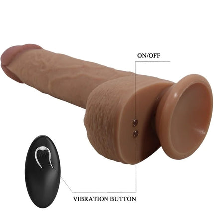 PRETTY LOVE - TOMMY REALISTISCHER DILDO-VIBRATOR 22.5 CM - Realistische Vibratoren