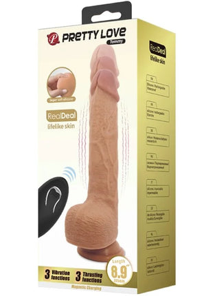 PRETTY LOVE - TOMMY REALISTISCHER DILDO-VIBRATOR 22.5 CM - Realistische Vibratoren