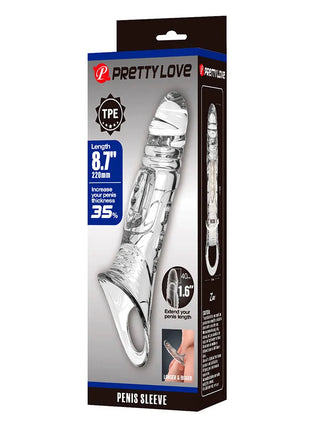 PRETTY LOVE - TRANSPARENTE PENIS-ABDECKUNG