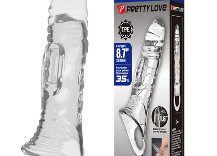 PRETTY LOVE - TRANSPARENTE PENIS-ABDECKUNG