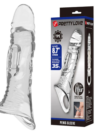 PRETTY LOVE - TRANSPARENTE PENIS-ABDECKUNG